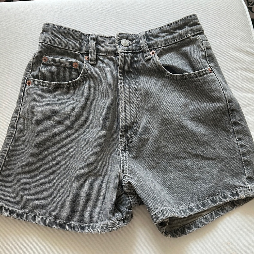High Waisted Jean Shorts